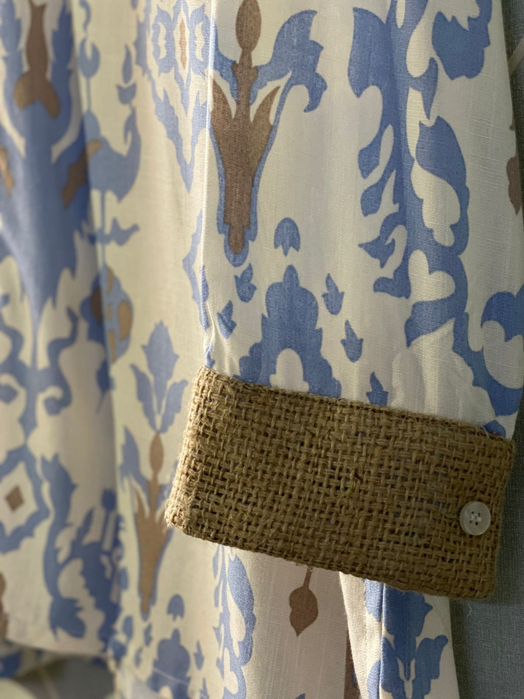 Blue & Beige